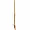 Ekena Millwork Saratoga Timber Gable Bracket, Western Red Cedar, 108"W x 54"H x 1 1/2"D x 5 1/2"F, 12/12 Pitch GBW108X54X0206SAR00SWR - alternate 2